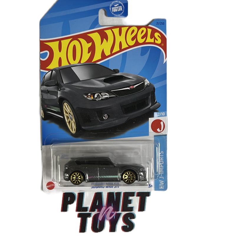 Hot Wheels Subaru WRX STI Diecast Car - Scale 1:64