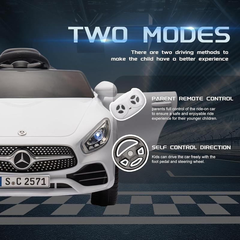 Mercedes-Benz CLS 350 12V Kids Ride-On Car with Parental Control, Bluetooth, LED Lights, and Four-Wheel Suspension – For Kids Aged 3-8 clearance sale