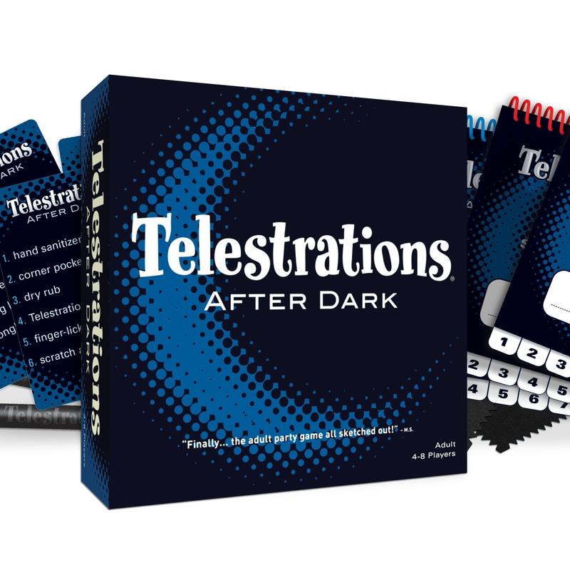 Telestrations: After Dark Adult Board Game, An Adult Twist on The #1 Party Game, The  Telephone Game Sketched Out, Ages 17+