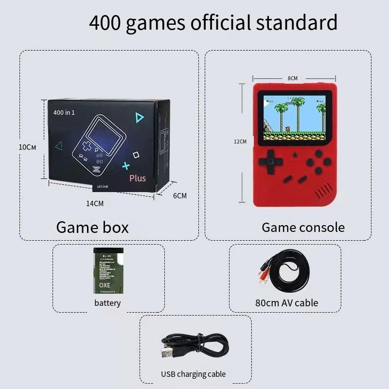 Classic Retro Game Console – Trending Device for 2024 – 500+ Timeless Games – HDMI Output – Perfect for Family Entertainment & Game Night