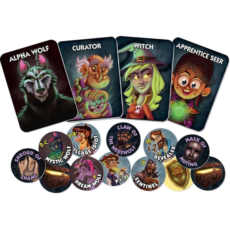 Werewolf Game, 1 Box One Night Ultimate Werewolf Game, Creative Small Gift, Holiday Game, Birthday Party Supplies, Birthday Gift