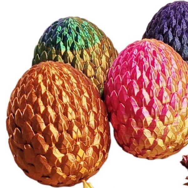 3D printed Mystery Color EGG ONLY Figurine