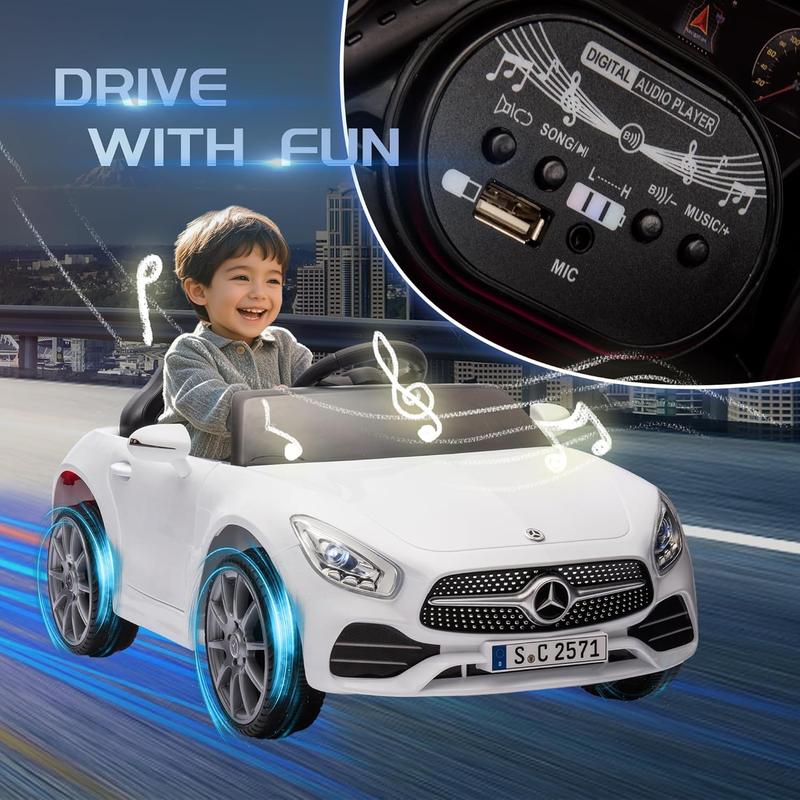 Mercedes-Benz CLS 350 12V Kids Ride-On Car with Parental Control, Bluetooth, LED Lights, and Four-Wheel Suspension – For Kids Aged 3-8 clearance sale