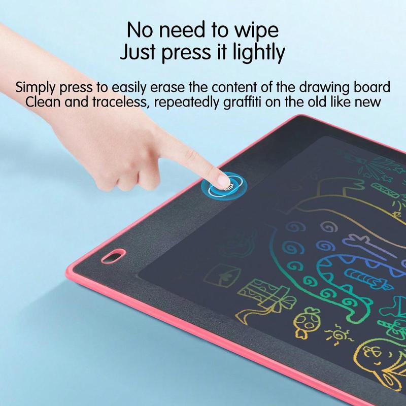 12-Inch LCD Writing Board with Calculator, Battery Required LCD Intelligent Electronic Graffiti Board, Handwriting Board, Drawing Board, Stocking Fillers Gift