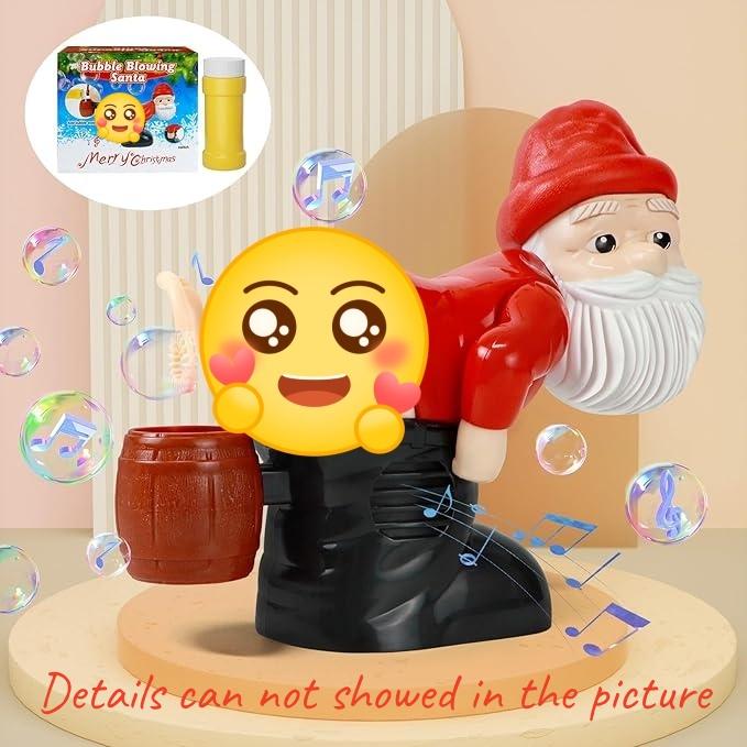 Farting Santa Claus Christmas Bubble Machine Great Gift ldea for kids bubble blower machine