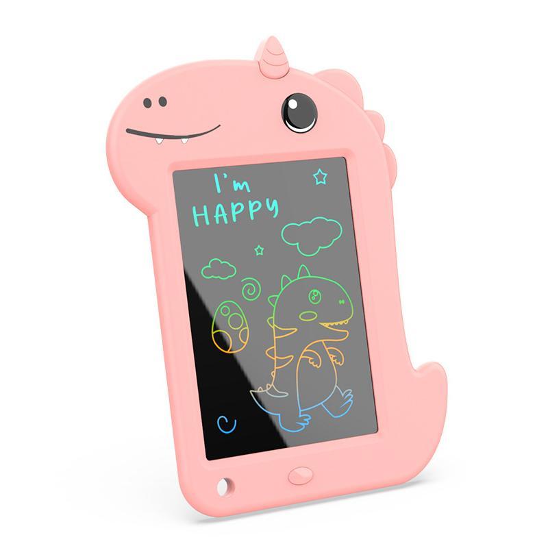 Dinosaur Design LCD Writing Tablet, 1 Count Cute Dinosaur Learning Writing Tablet, Parent-child Interactive Educational Toy for Kids