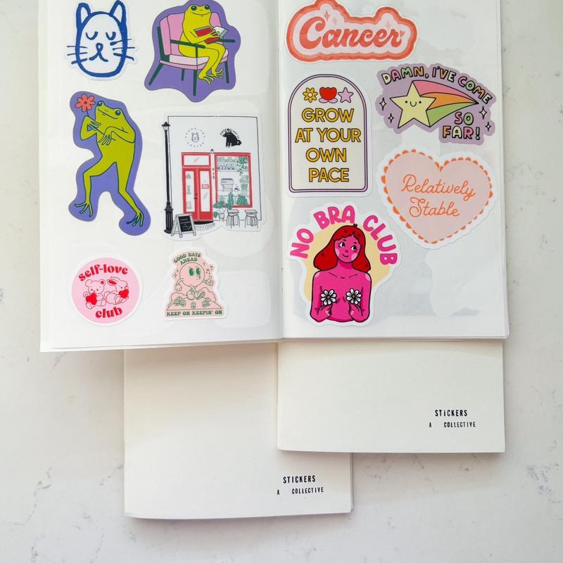 Sticker Book - junk journal supplies