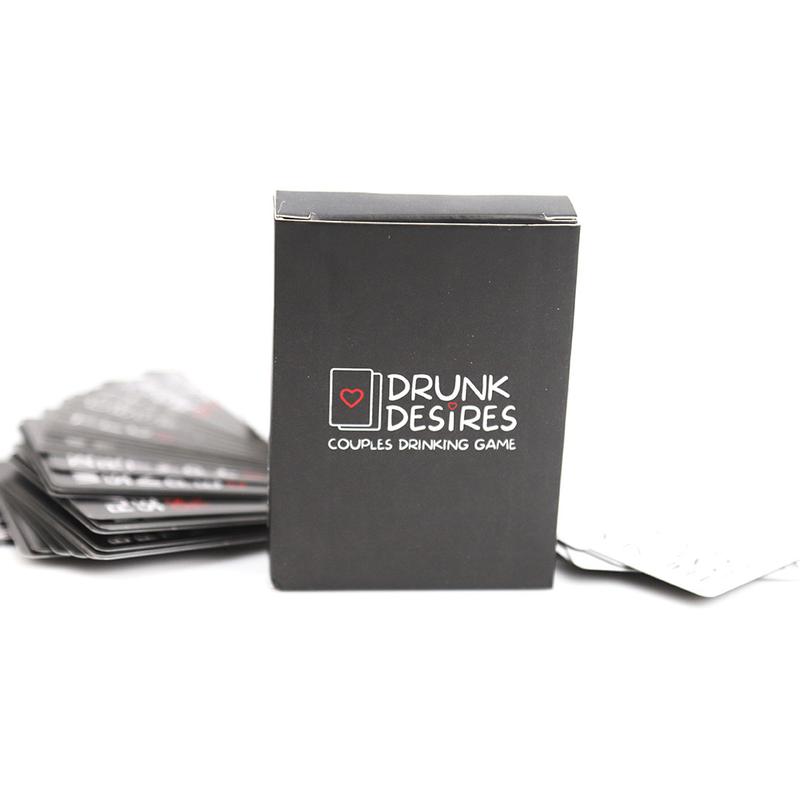 Drunk Desires - Game Night Card Games, Couples Card Game, Drinking Games Card, Including 50 Cards, A Game For Adults, Couples, Make Your Nights More Fun