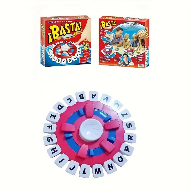 Basta Fully Interactive Board Game, A Unique Strategy Board Game, A Word Game That Stimulates Thinking And Challenges Speed, Suitable For Family Educational Games For Ages 14+