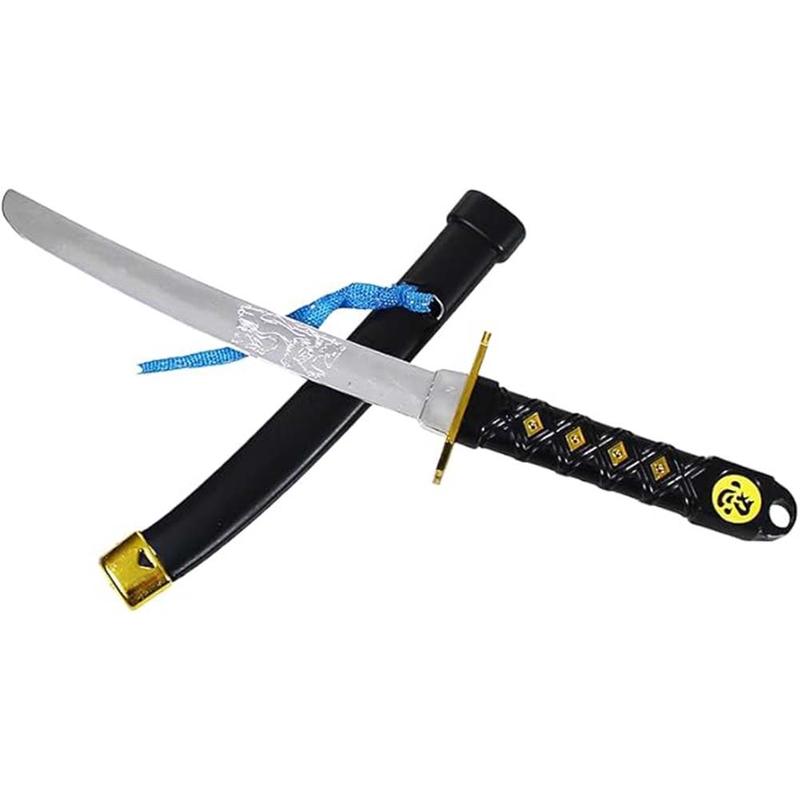 2 Pcs Plastic Samurai Sword Katana Sword Toy Sword Prop Plastic Sword Katana Cosplay 16.5