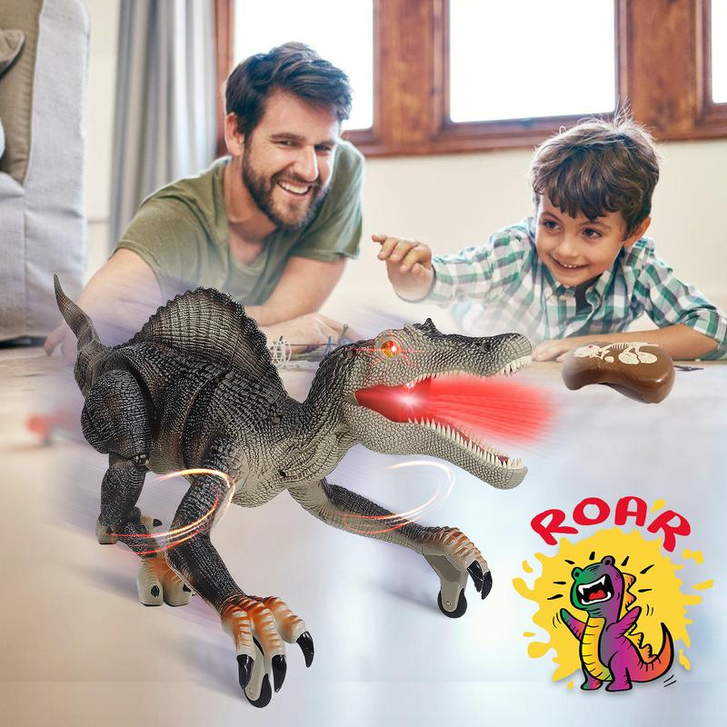 RC Spinosaurus Dinosaur toys for kid, best gift for boy 3-8, mother's day gift idea