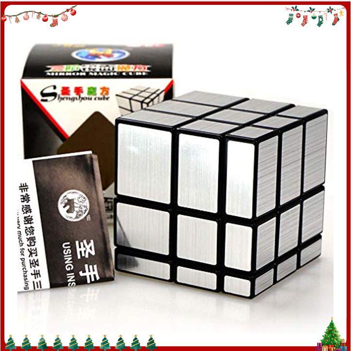 TANCH Mirror Speed Magic Cube 3X3 Puzzle for Children & Adults Kids Silver…