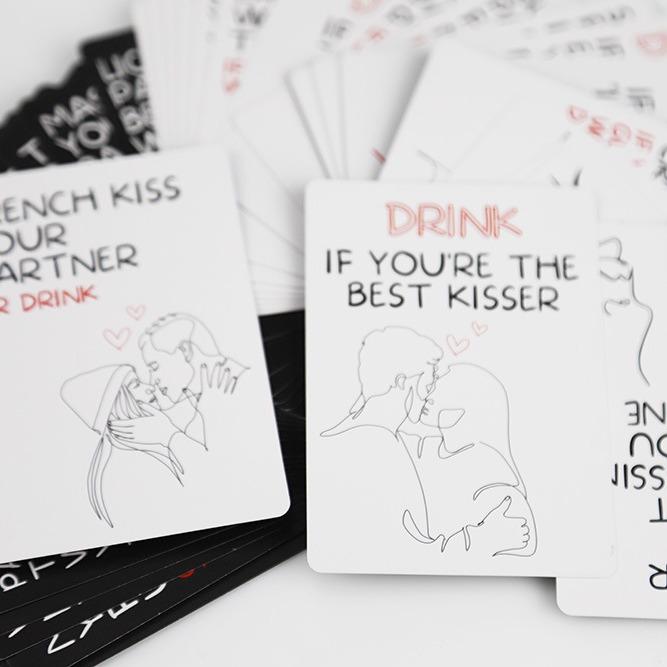 Drunk Desires - Game Night Card Games, Couples Card Game, Drinking Games Card, Including 50 Cards, A Game For Adults, Couples, Make Your Nights More Fun