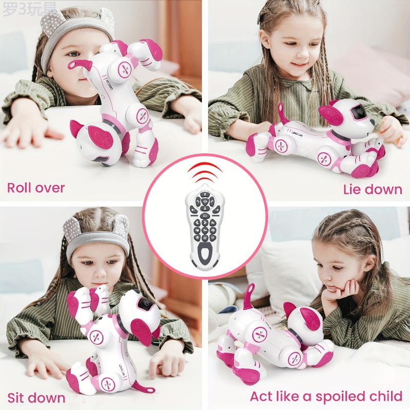 Intelligent Robot Dog, Sound & Dance Effects, Programmable Companion Toy