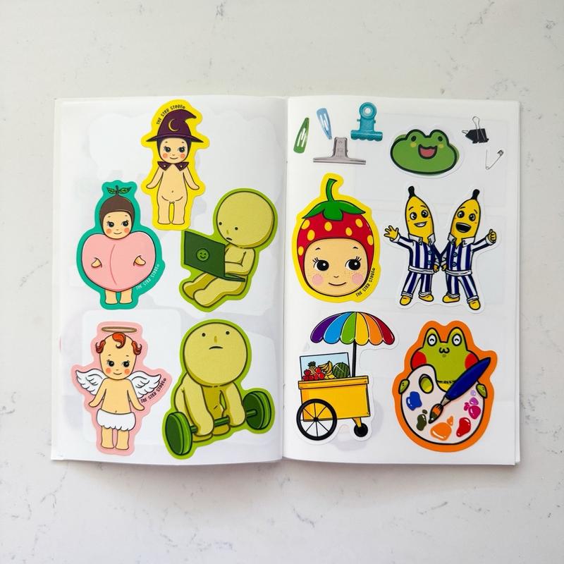 Sticker Book - junk journal supplies