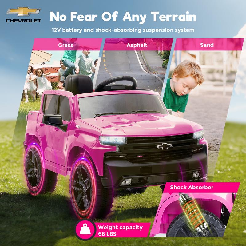 12v Kids Car, Kids Electric Car, Kids' Electric Vehicles, Kids Cars to Drive, LED Lights, Horn, Radio, USB AUX MP3, Ride on Toys, Electric Car for Kids, Black