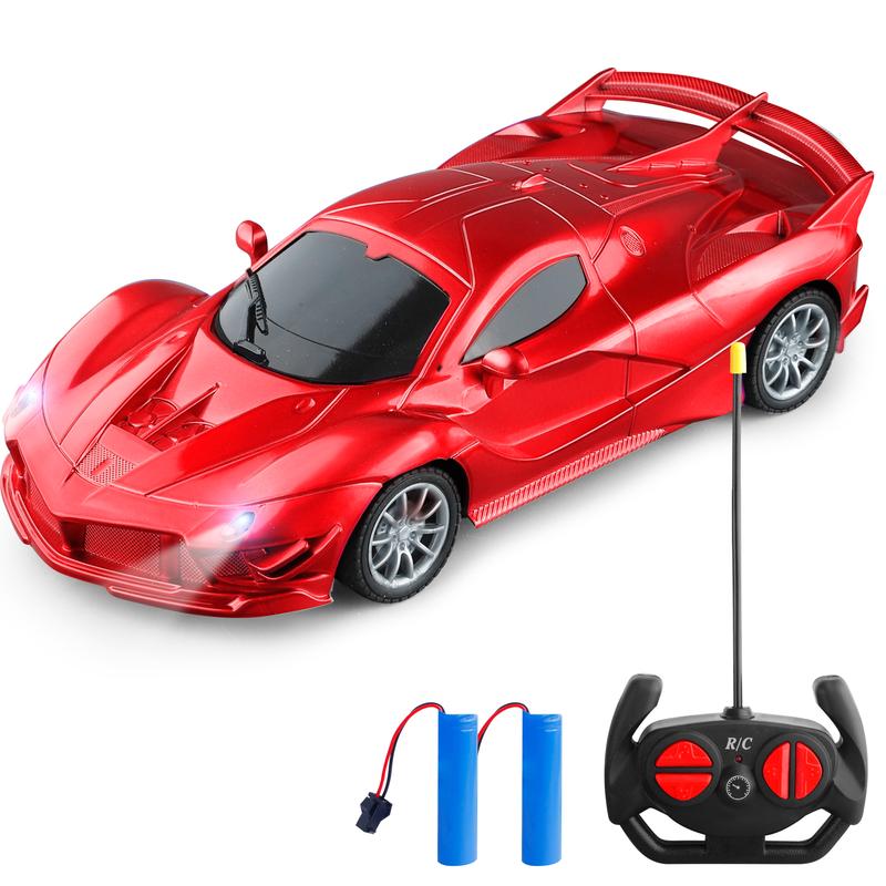 3 Colors Remote Control Car for Kids 3-6 Years Old - 1 18 Scale Electric Sport Racing RC Crawler Toy Vehicle, Rechargeable and Durable, Perfect Christmas Gift for Boys Girls