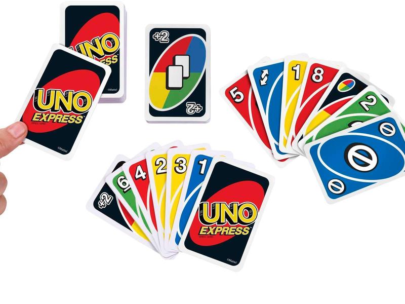 UNO - Classic Colour & Number Matching Card Game - 112 Cards - Customizable & Erasable Wild - Special Action Cards Included - Gift for Kids 7+, W2087