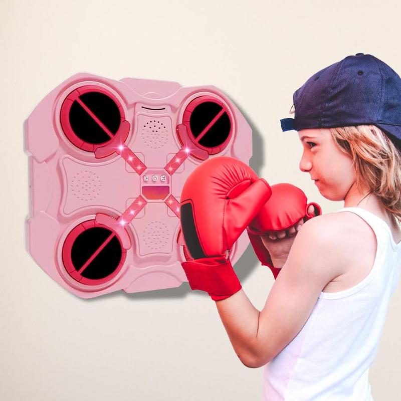 Electronic Boxing Board, 1 Set Boxing Board with Light & Music, Parent-child Interactive Toy, Indoor Movement Training Toy