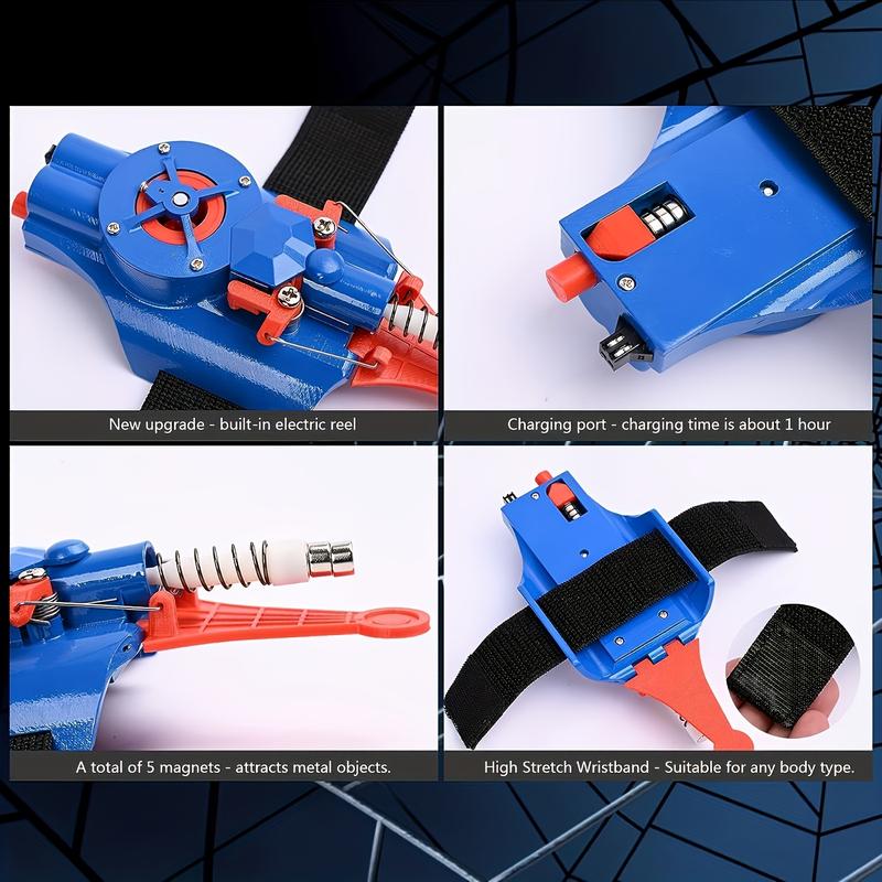 Web Launcher Spider Silk Shooting Toy, Cool Gadget, Role Play Fun Toy