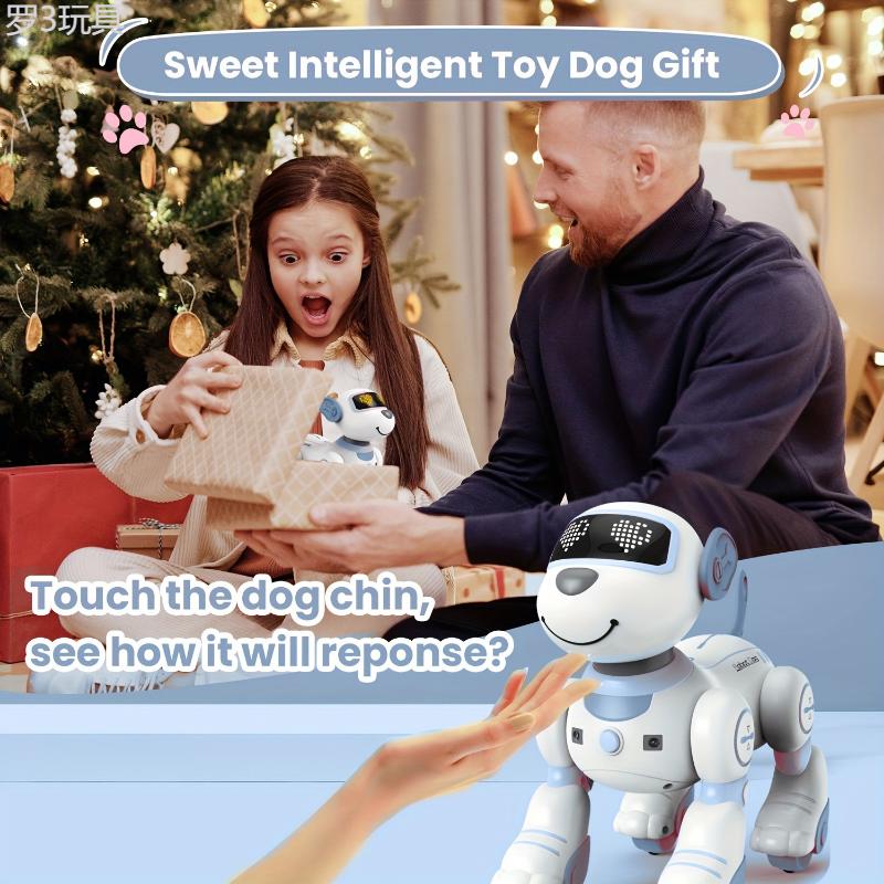 Intelligent Robot Dog, Sound & Dance Effects, Programmable Companion Toy