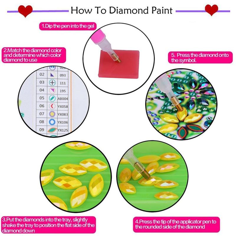 Duck Design Diamond Arts Colorful Painting Kit without Frame, DIY 5D Diamond Arts Colorful Painting Kit, Wall Art Decor for Home Bedroom