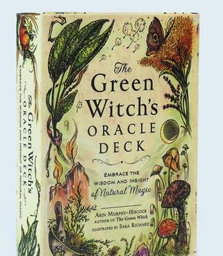 The Green Witch's Oracle Deck Embrace the Wisdom and Insight of Natural Magic Green Witch Witchcraft Series Tarot Cards