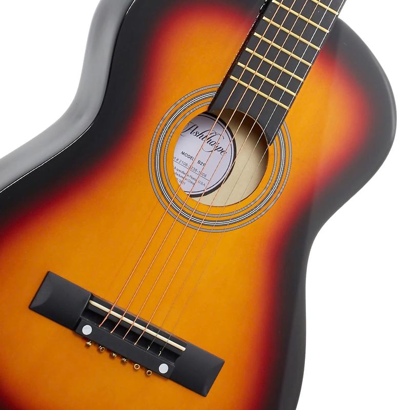 30-Inch Beginner Acoustic Guitar Starter Package, Sunburst - YOUTH MUSIC