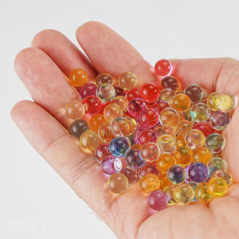 Colorful Jelly Water Beads, 20000 50000pcs Random Color Soft Water Gel Beads, Water Absorption Beads, Outdoor Game Supplies