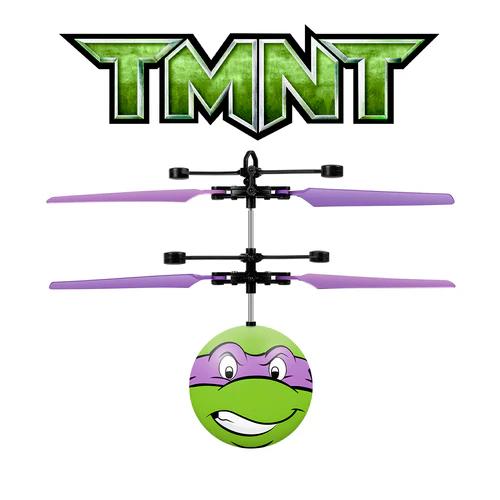 TMNT Teenage Mutant Ninja Turtles Leonardo Michaelangelo Raphael Donatello Motion Sensor Heli Ball Helicopter