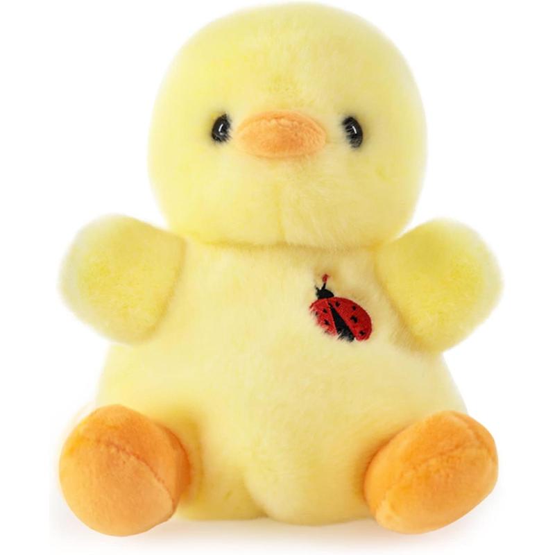 8 Inch Duck Plush Animal Toy, Cute Plush Toy for Animal Themed Party Favors, Animal Toys for Boys, Girls, Great for Room Decoration