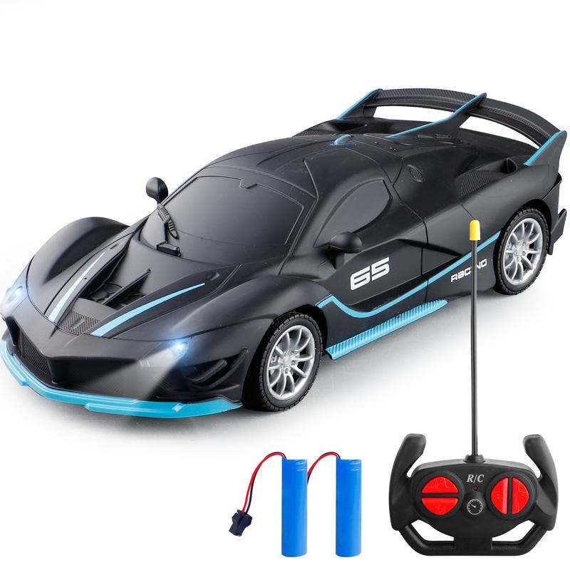 3 Colors Remote Control Car for Kids 3-6 Years Old - 1 18 Scale Electric Sport Racing RC Crawler Toy Vehicle, Rechargeable and Durable, Perfect Christmas Gift for Boys Girls