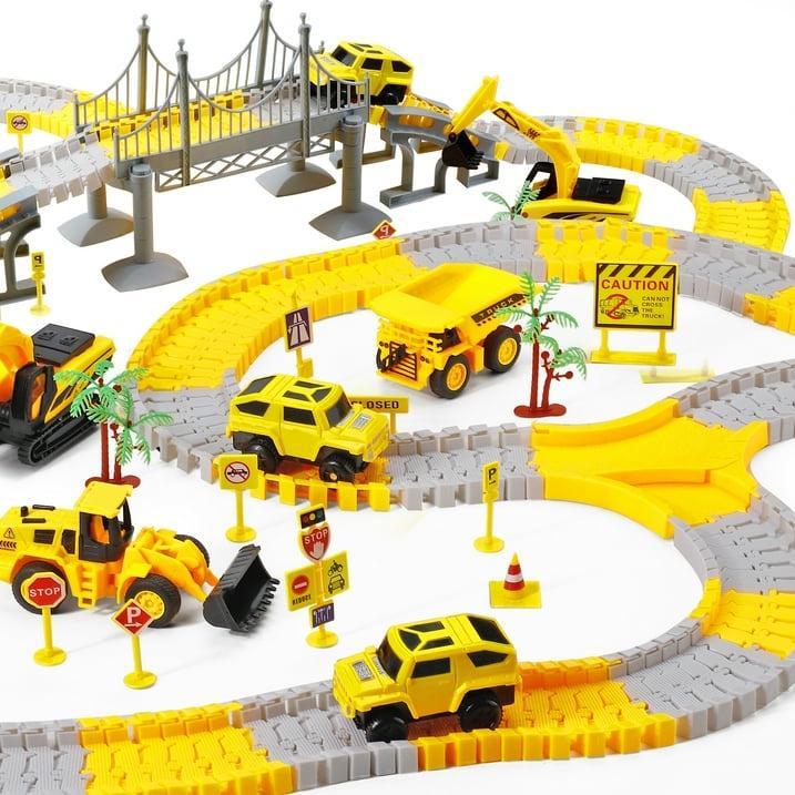 Toddler Boy Toys 276 PCS Race Tracks Toys Gifts for 3 4 5 Year Old Boys Kids