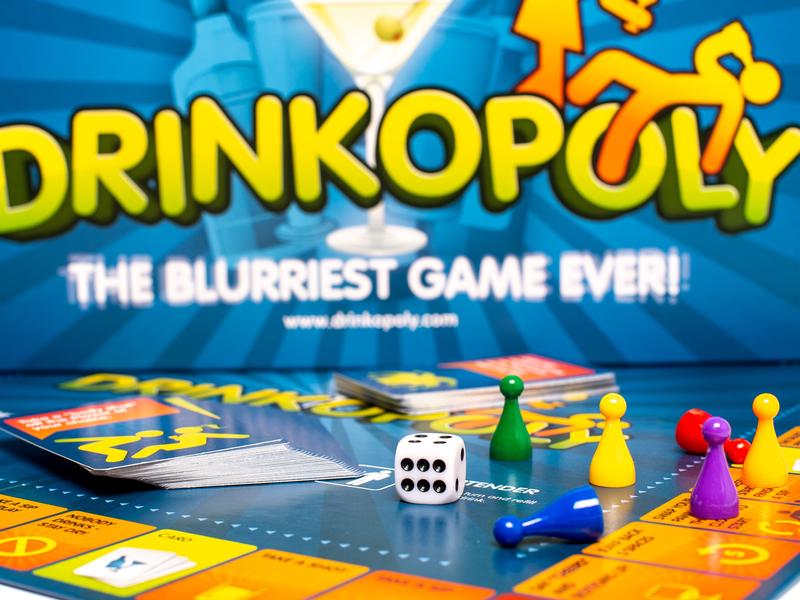 Drinkopoly: The Ultimate Adult Party Game for Ages 21+