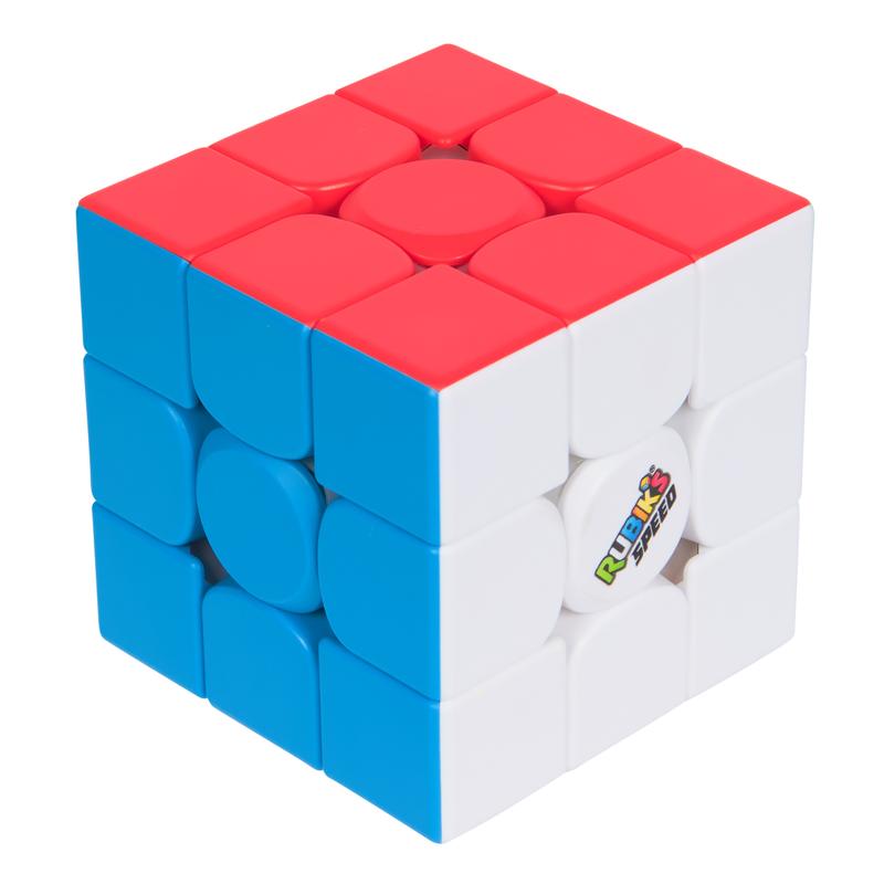 Rubik’s Cube, 3x3 Magnetic Speed Cube For Super Fast Solves, Problem-Solving Challenging Brain Teaser Fidget Toy for Adults & Kids Ages 8+