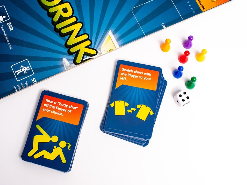 Drinkopoly: The Ultimate Adult Party Game for Ages 21+