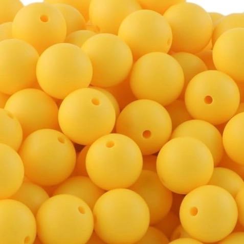 30 Count 15mm Silicone Beads Beading Pen Beading Crafting Keychains Wristlet Multiple Color Options wholesale