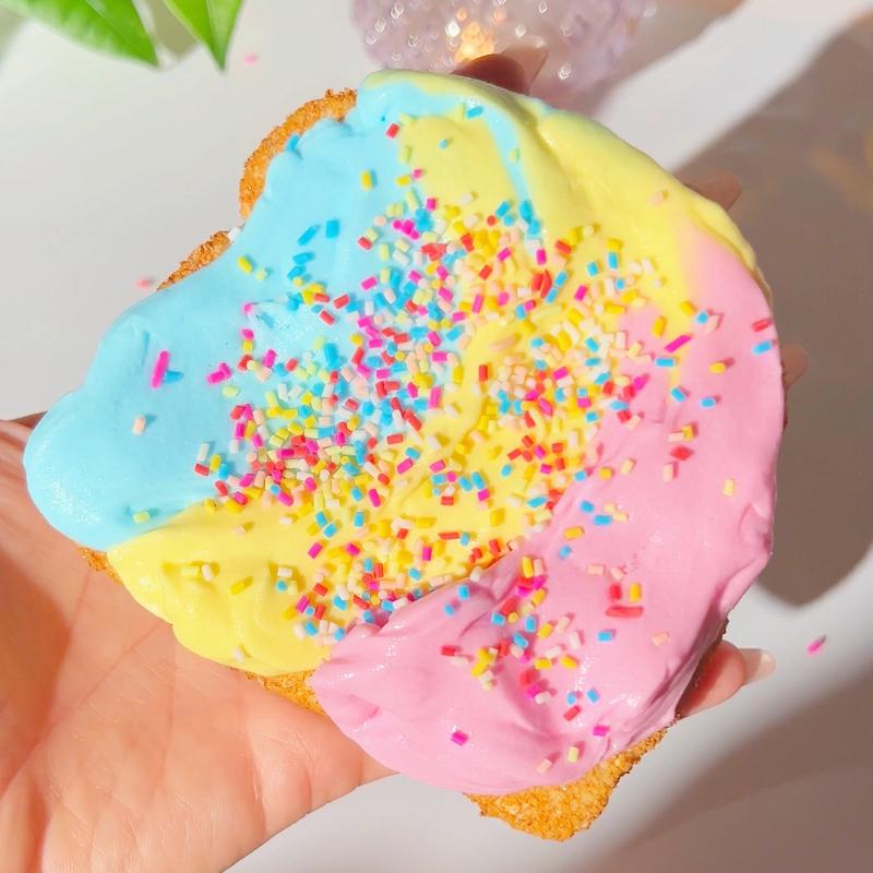 DIY Slime - Rainbow Toast • DIY Slime Kit • Slime Set • Slime Gift Set • Toast Slime • Crunchy Slime with Sprinkles