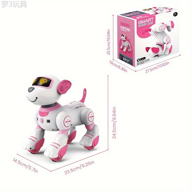 Intelligent Robot Dog, Sound & Dance Effects, Programmable Companion Toy