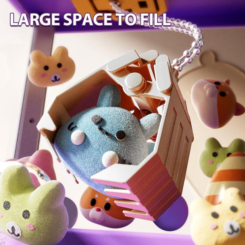 Claw Machine for Kids, Unicorns Toy Claw Machine Large, Mini Arcade Claw Machine with Prizes Toys Refill Inside, Kids Vending Game Machine, Christmas Party Prize Candy Dispenser, Gift for Girls Boys