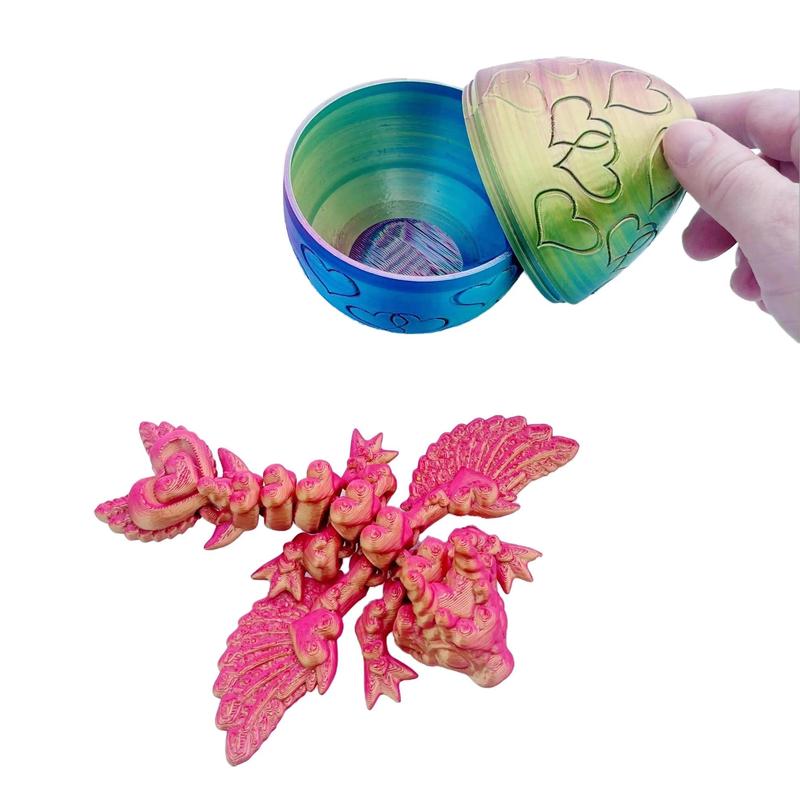 Dragon Egg - Year of the Dragon - Desk Fidget -Surprise 3D