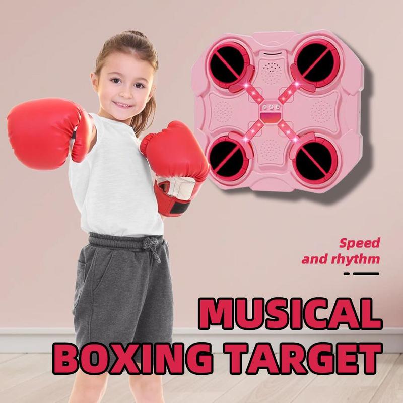 Electronic Boxing Board, 1 Set Boxing Board with Light & Music, Parent-child Interactive Toy, Indoor Movement Training Toy