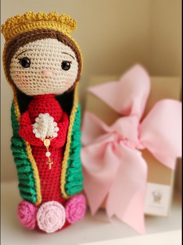 Virgin of Guadalupe Personalized with Rosary Personalized