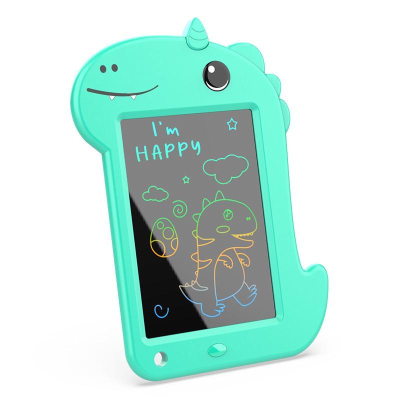 Dinosaur Design LCD Writing Tablet, 1 Count Cute Dinosaur Learning Writing Tablet, Parent-child Interactive Educational Toy for Kids