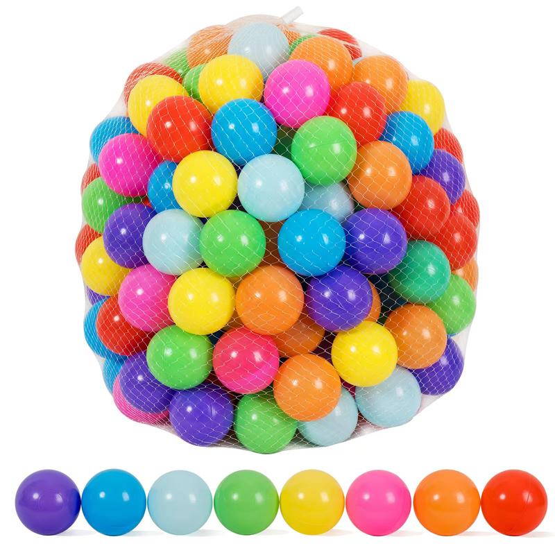 Ball Pit Balls 200 Count,8 Bright Colors 2.2 Inch