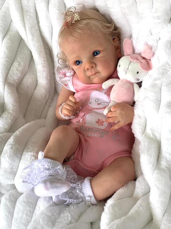 Reborn Baby Dolls Bettie 18 Inch Real Life Baby Dolls with Soft Weighted Body Reborn Gift Set for Kids Age 3+