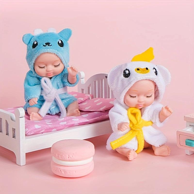 Sleeping Simulation Doll Toy, 1 Set Cute Doll Toy, Creative Birthday and Holiday Gift Options