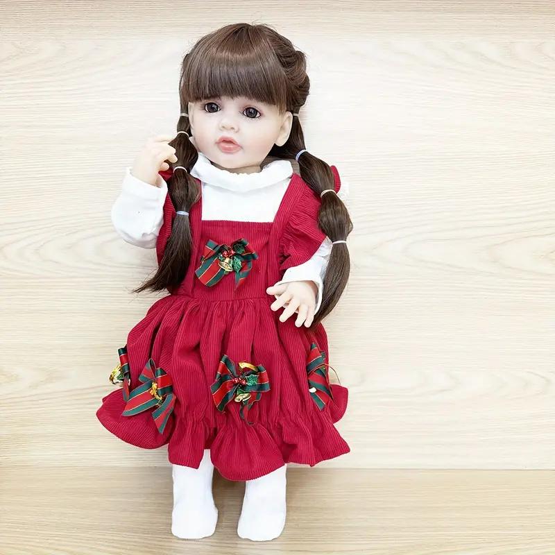 PYDOLL 55cm Lifelike Reborn Silicone Princess Doll, Full Body, Birthday Gift for Girls