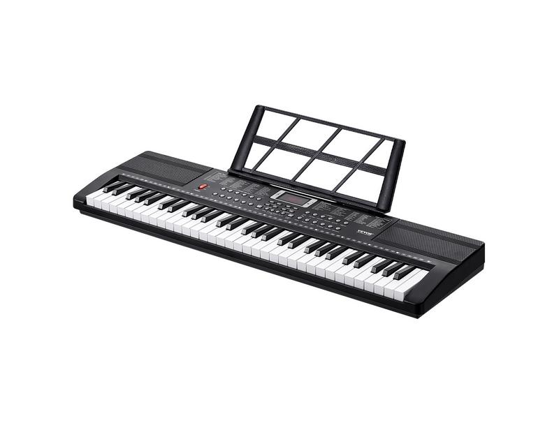 VEVOR 61 Key Digital Keyboard Piano Electric Portable 200 Tones 200 Rhythms