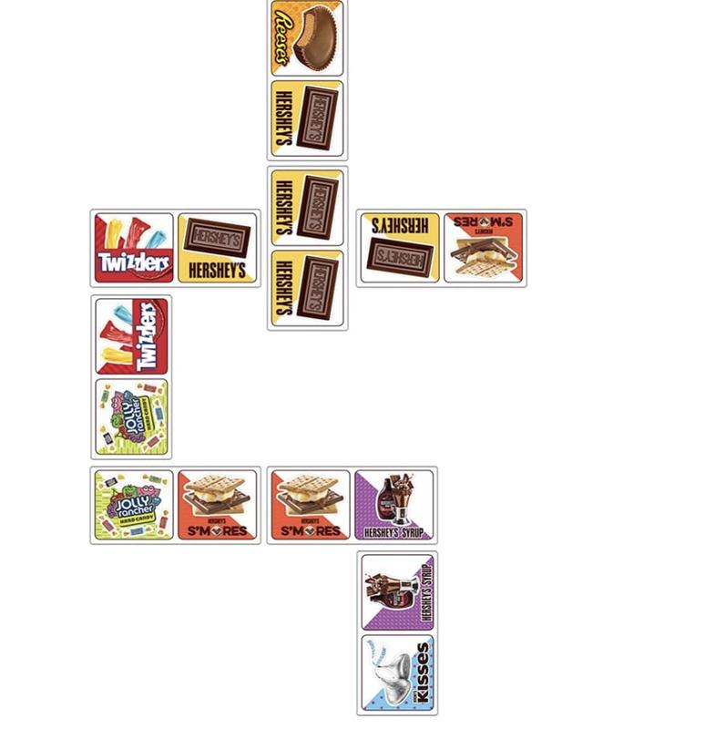 MasterPieces - Hershey's Picture Dominoes for Kids